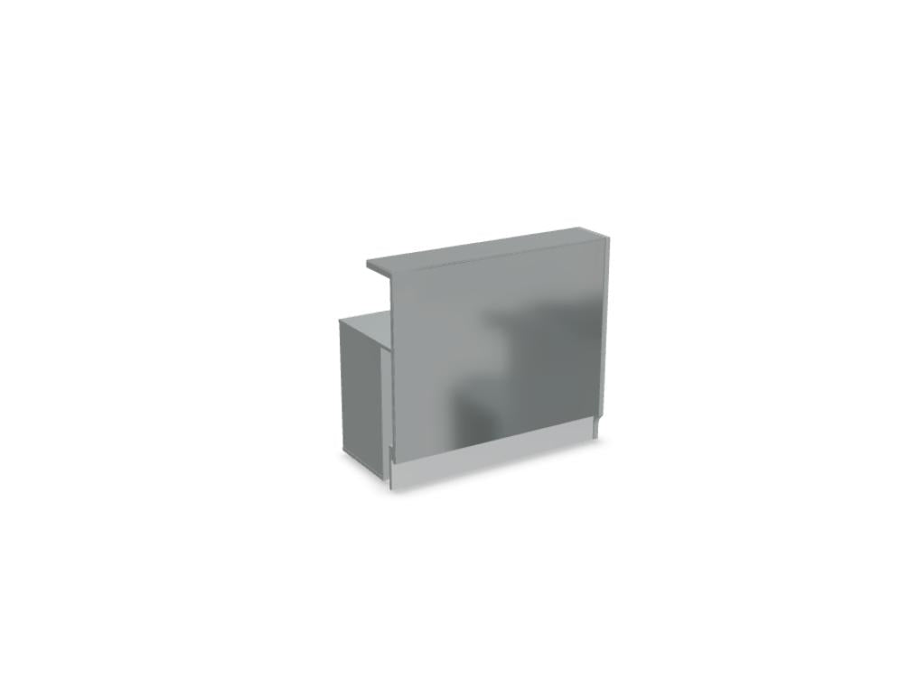 Linea LIN7L - in  präsentiert im Onlineshop von KAQTU Design AG. Empfangsdesk ist von Mdd