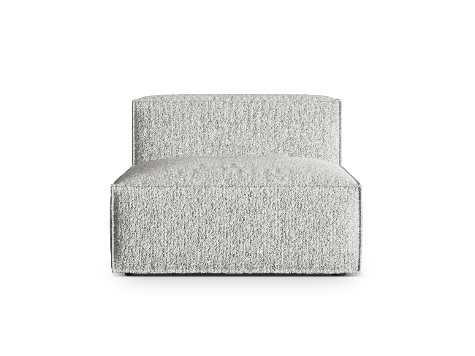 Nuria Modul Armless 1 Sitzer in Silver-Monet präsentiert im Onlineshop von KAQTU Design AG. Modulares Sofa ist von Micadoni