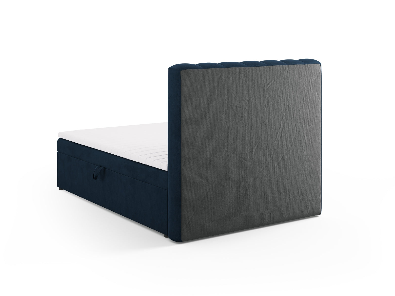 Elegantes Kelp Boxspringbett Set von Micadoni, inklusive Kopfteil, Boxsprings, Matratze und Topper für optimalen Komfort und Schlafqualität.