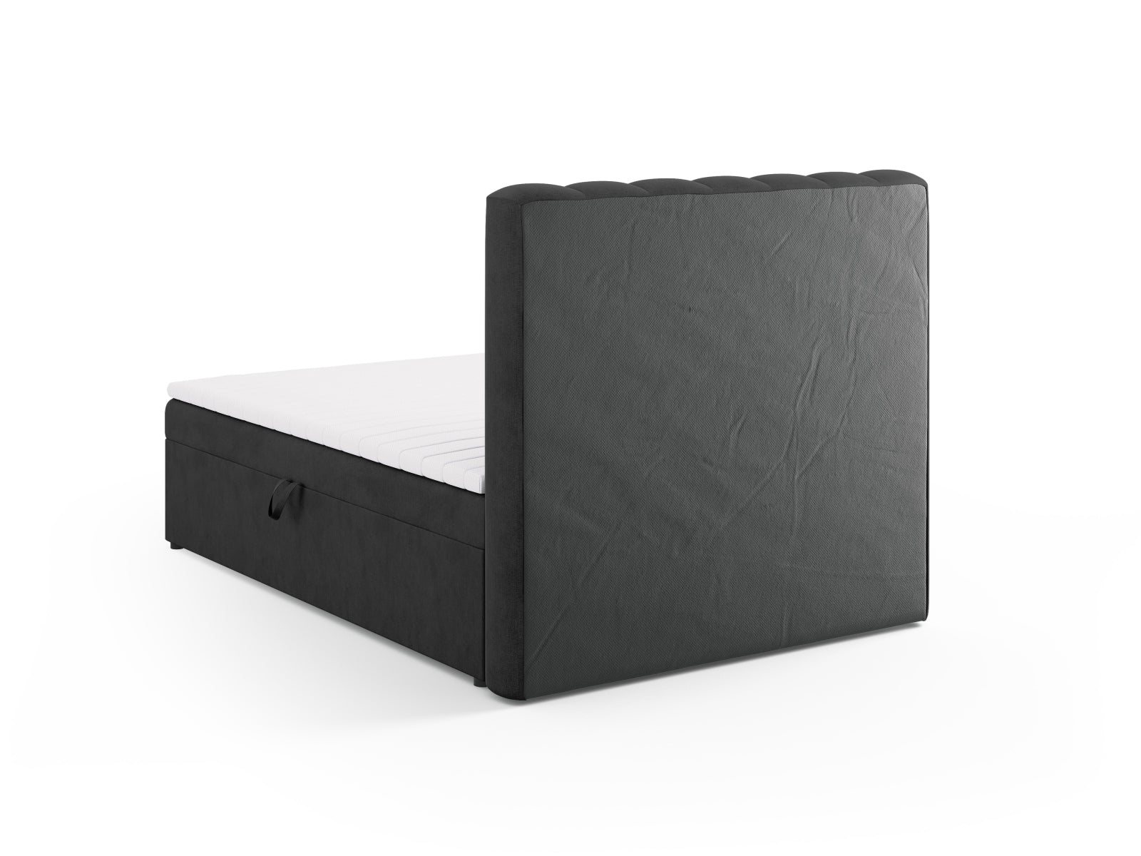 Elegantes Kelp Boxspringbett Set von Micadoni, bestehend aus Kopfteil, Boxspring, Matratze und Topper für erholsamen Schlaf.