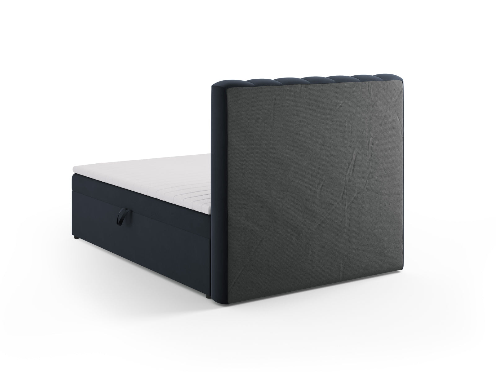Elegantes Kelp Boxspringbett Set von Micadoni, inklusive Kopfteil, Boxsprings, Matratze und Topper für optimalen Komfort und Schlafqualität.