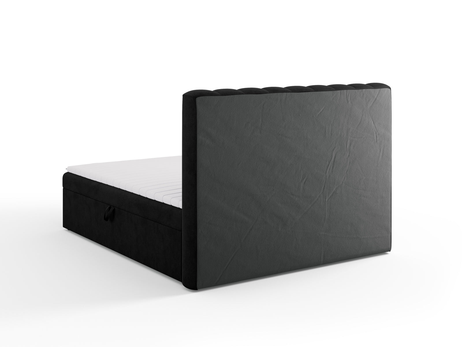 Elegantes Kelp Boxspringbett Set von Micadoni, inklusive Kopfteil, Boxsprings, Matratze und Topper für optimalen Komfort und Schlafqualität.