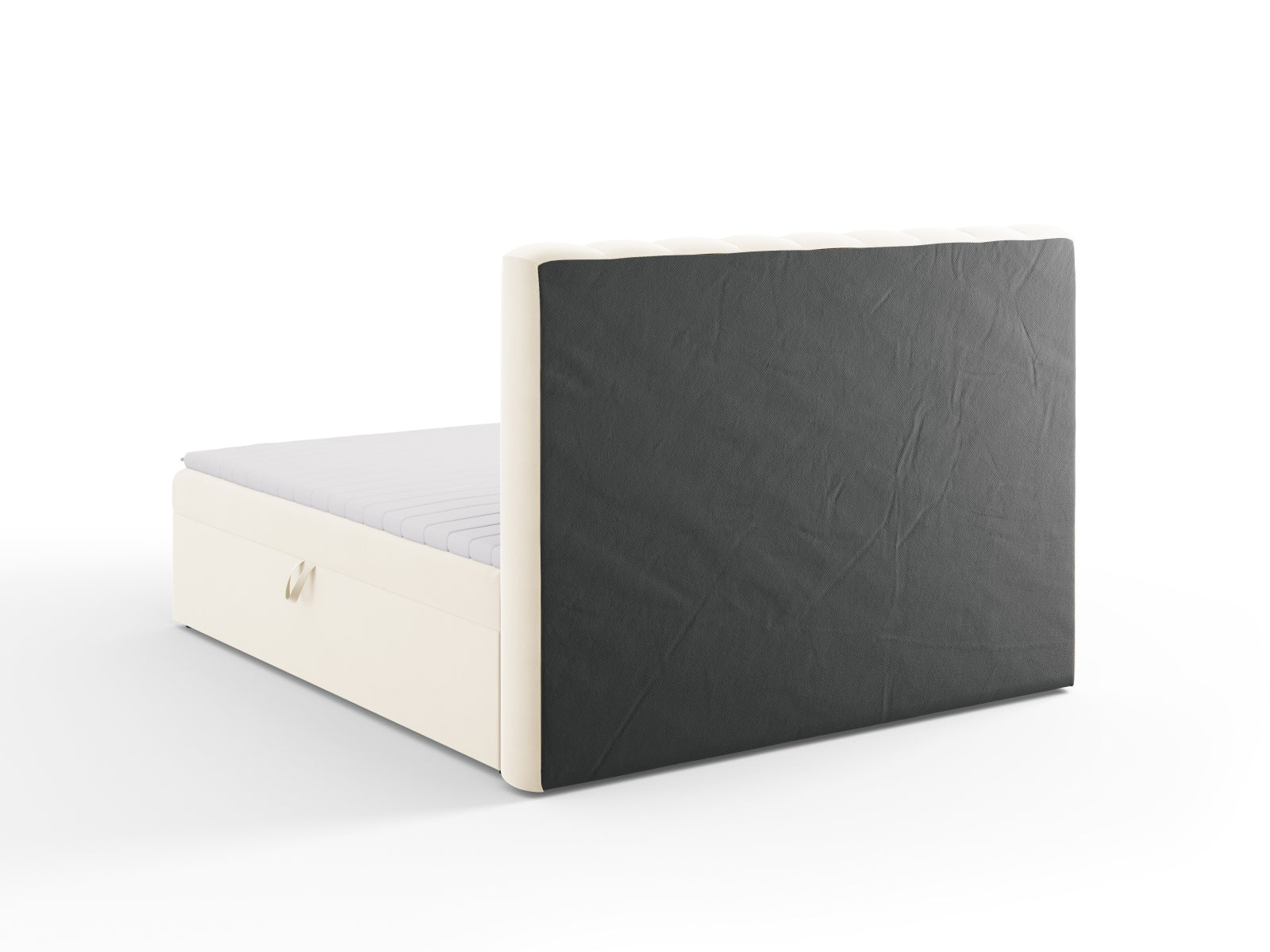Stilvolles Kelp Boxspringbett Set von Micadoni, inklusive Kopfteil, Boxspring, Matratze und Topper für optimalen Komfort und Schlafqualität.