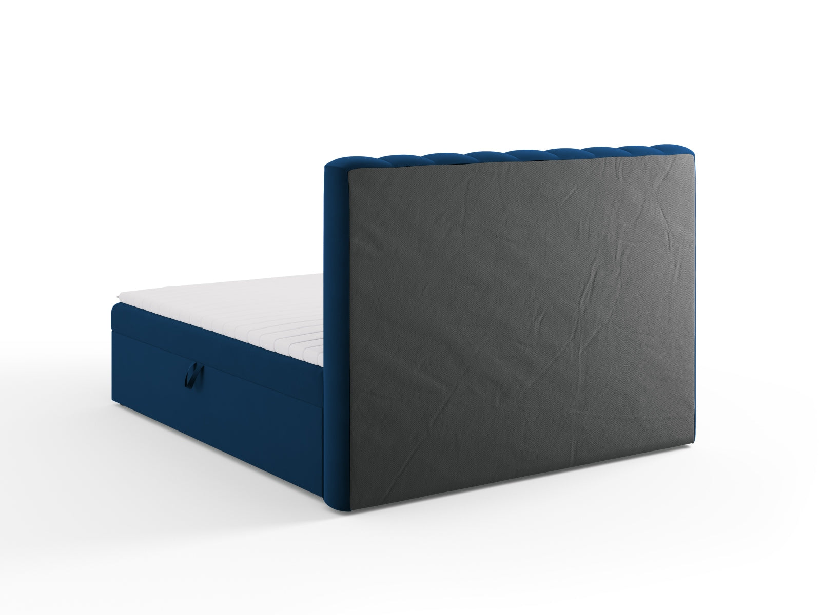 Elegantes Kelp Boxspringbett Set von Micadoni, bestehend aus Kopfteil, Boxspring, Matratze und Topper für erholsamen Schlaf.