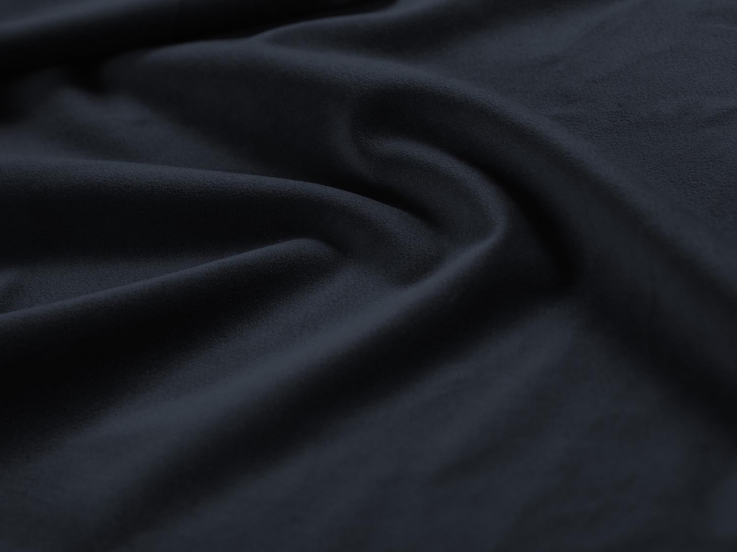 Stilvolles Phaedra Velour Kopfteil in tiefem Blau, perfekt für ein modernes Schlafzimmer und harmonische Raumgestaltung.