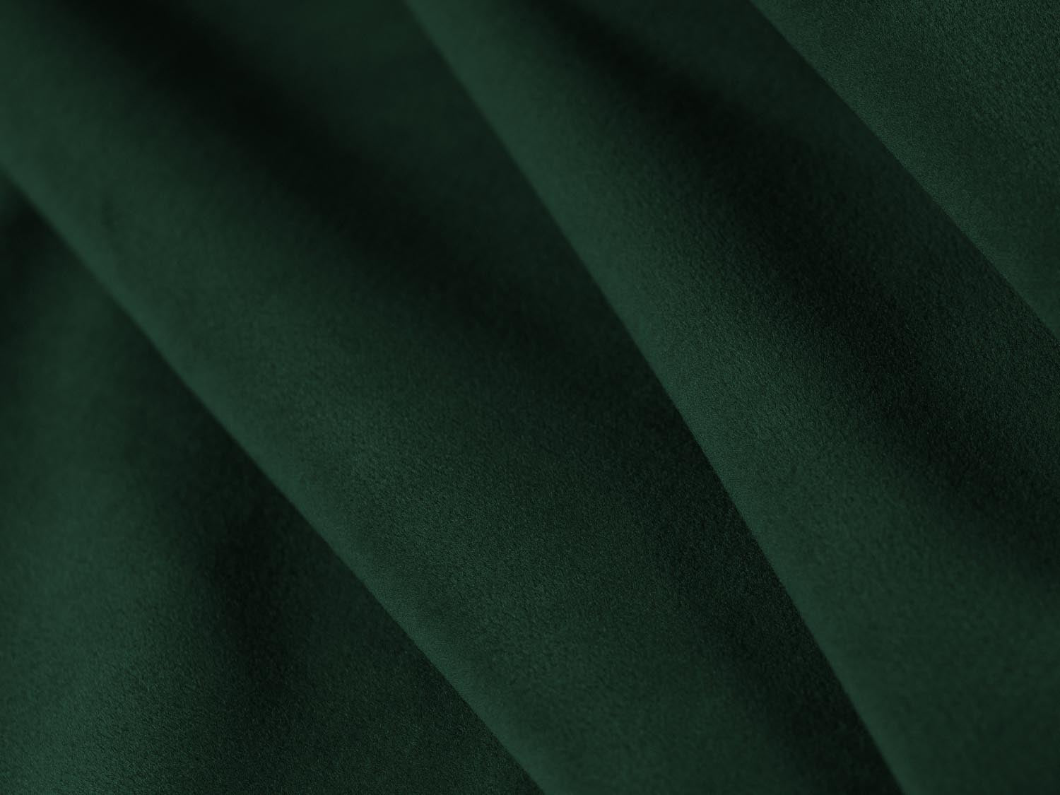 Elegantes Kaelle Velour Ecksofa links in sattem Flaschengrün, ideal für stilvolle Wohnräume und gesellige Abende mit Freunden.