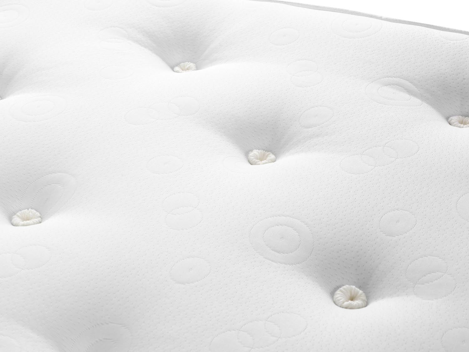 Beni Pocket Spring Matratze von Micadoni, ideal für erholsamen Schlaf und elegantes Ambiente in Ihrem Schlafzimmer.