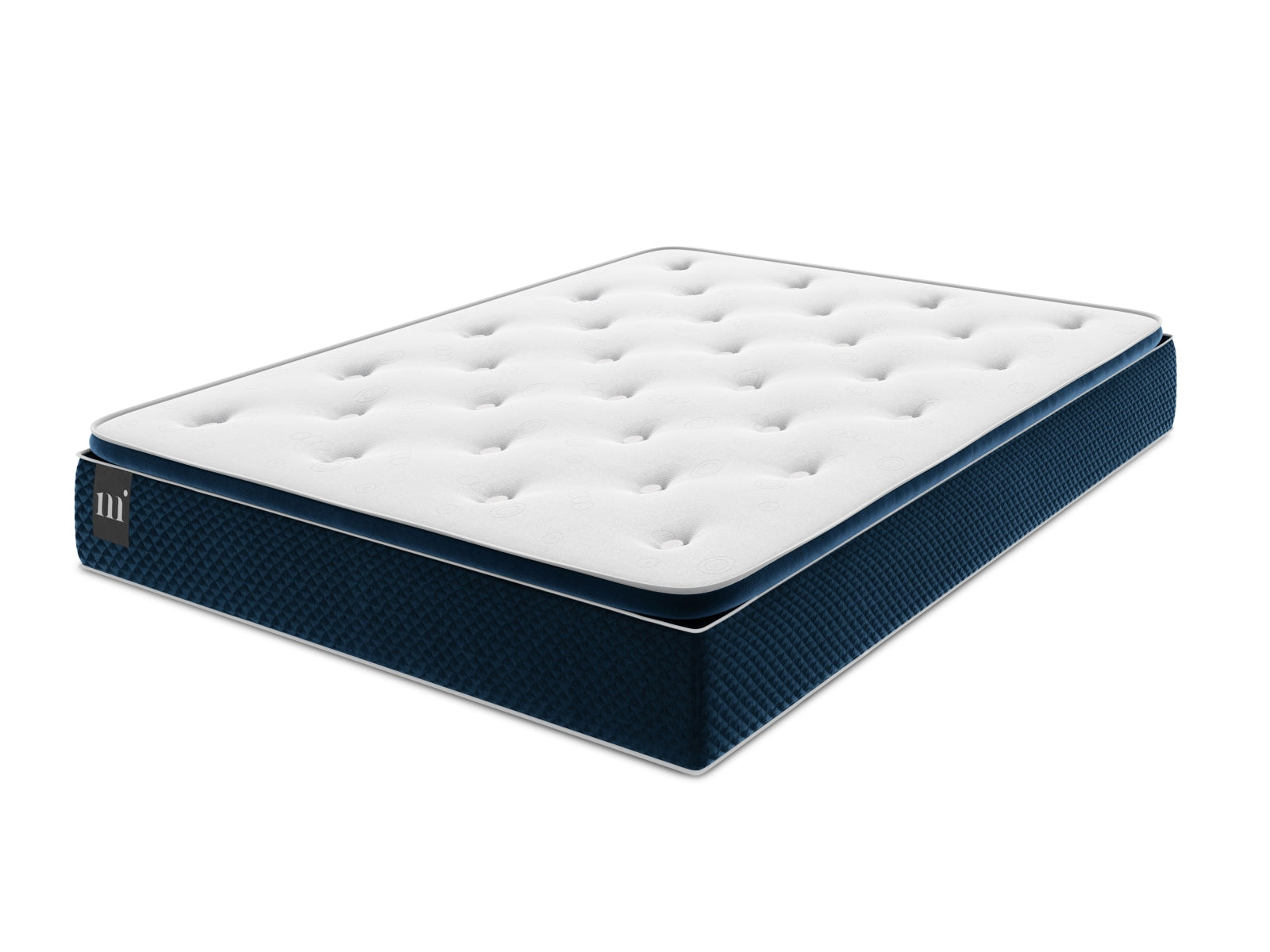 Beni Pocket Spring Matratze von Micadoni, ideal für erholsamen Schlaf mit hervorragender Unterstützung und atmungsaktivem Design.