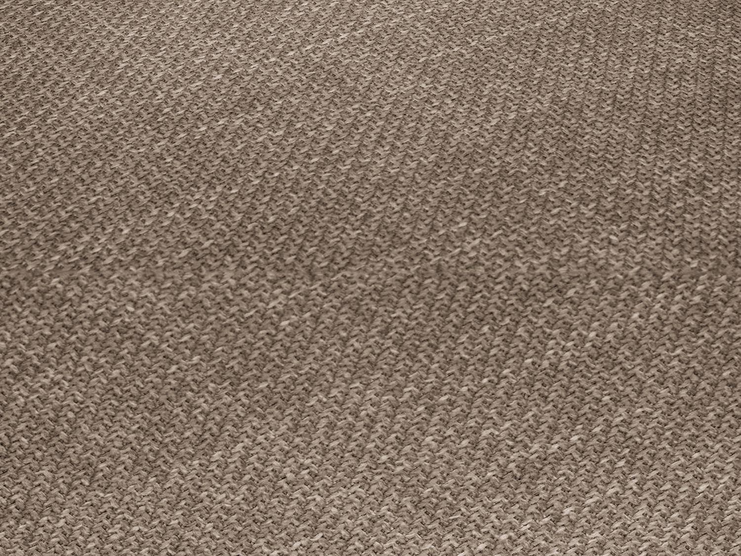 Stylischer Ruby Pouf in edlem Dunkelbeige, vielseitig einsetzbar als Sitz oder Ablage. Hochwertige Micadoni-Qualität für modernes Wohnen.