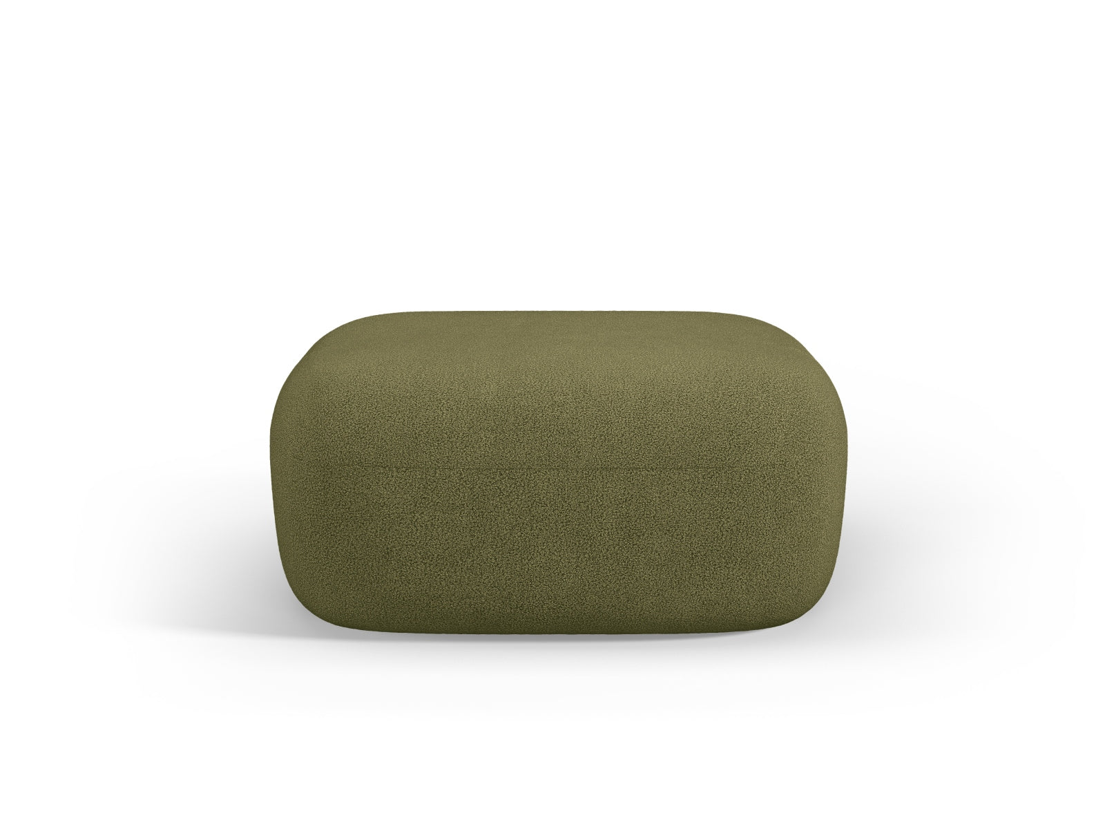 Jenny Boucle Pouf 1 Sitz in Green-Now or Never präsentiert im Onlineshop von KAQTU Design AG. Pouf ist von Micadoni