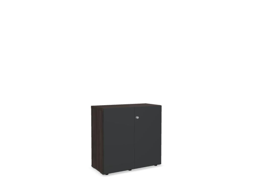Mito MIT31 - Schrank in Schwarz präsentiert im Onlineshop von KAQTU Design AG. Büroschrank ist von Mdd