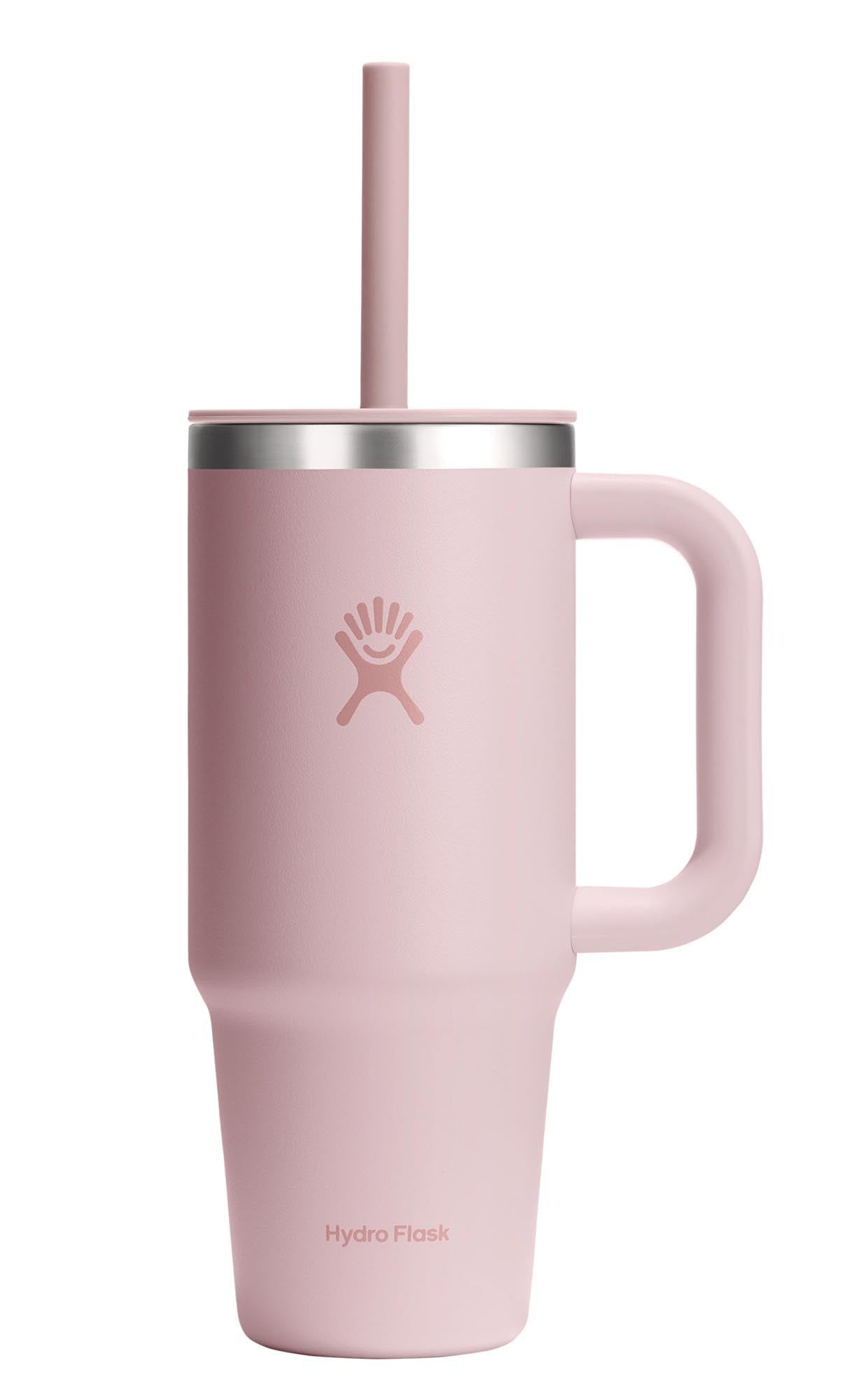 Reisebecher mit Trinkhalm 710ml trillium in  präsentiert im Onlineshop von KAQTU Design AG. Trinkflasche ist von Hydro Flask