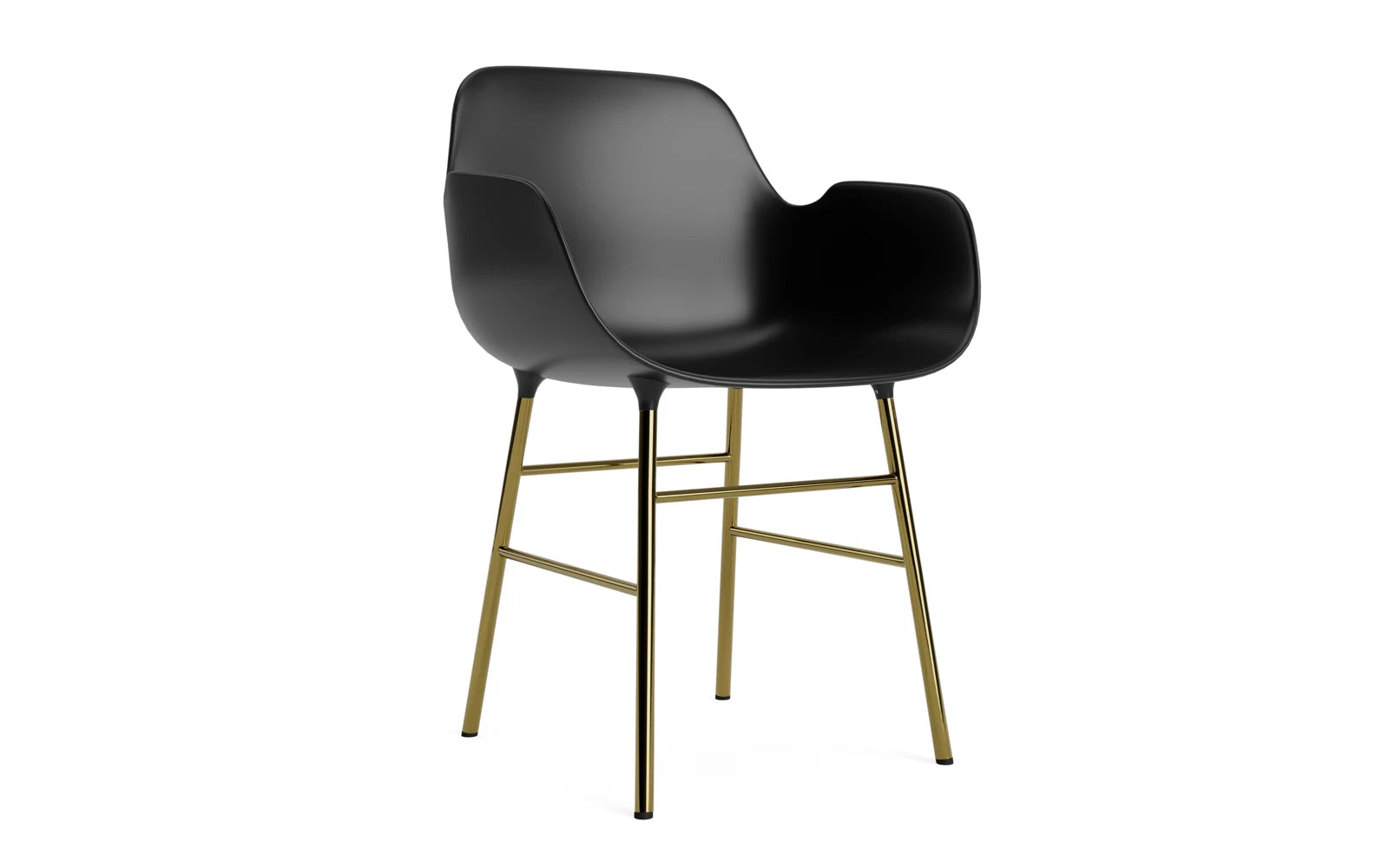 Eleganter Form Armlehnstuhl von Normann Copenhagen, ideal für modernes Wohnen und stilvolle Akzente in jedem Raum.