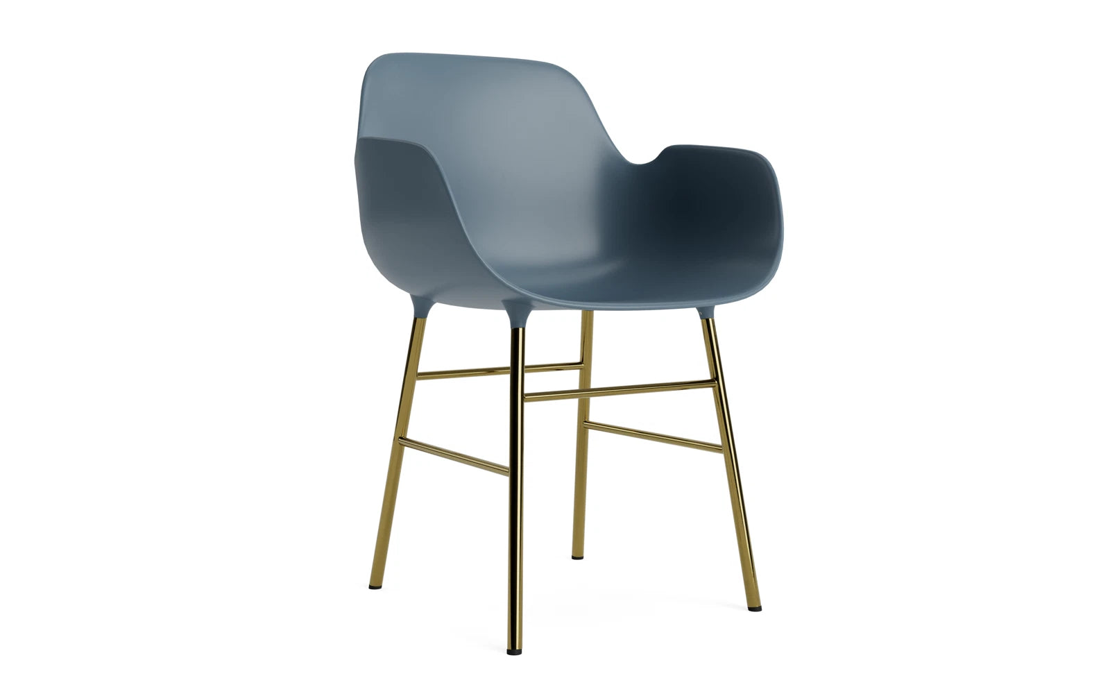 Eleganter Form Armlehnstuhl von Normann Copenhagen, der durch seine geschwungene Form und hochwertige Verarbeitung besticht.