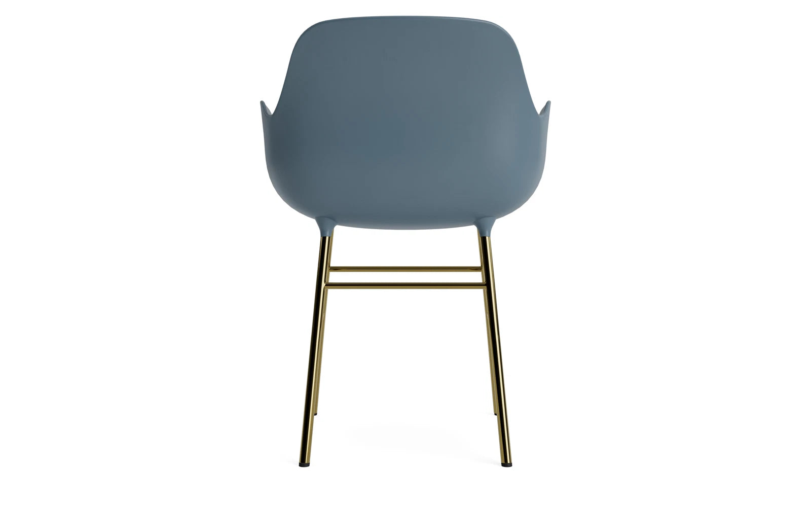Eleganter Armlehnstuhl von Normann Copenhagen mit geschwungenem Design und komfortabler Polsterung, ideal für moderne Interiors.