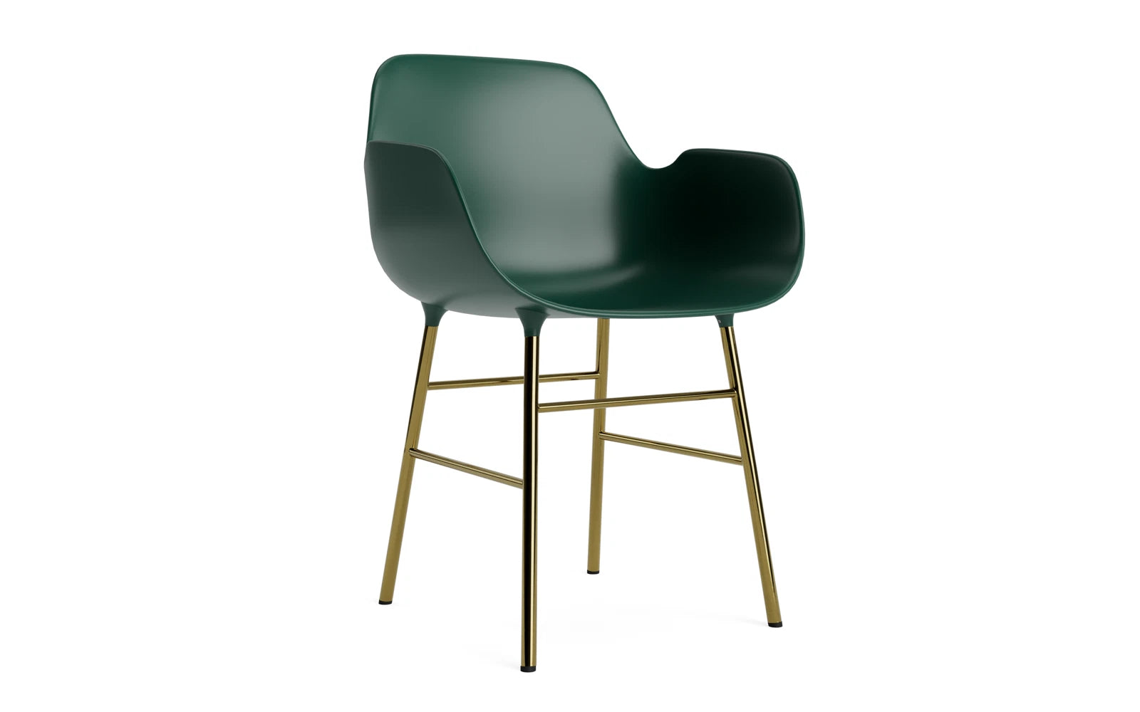 Stylischer Form Armlehnstuhl von Normann Copenhagen, der durch sein minimalistisches Design und hochwertige Verarbeitung besticht.