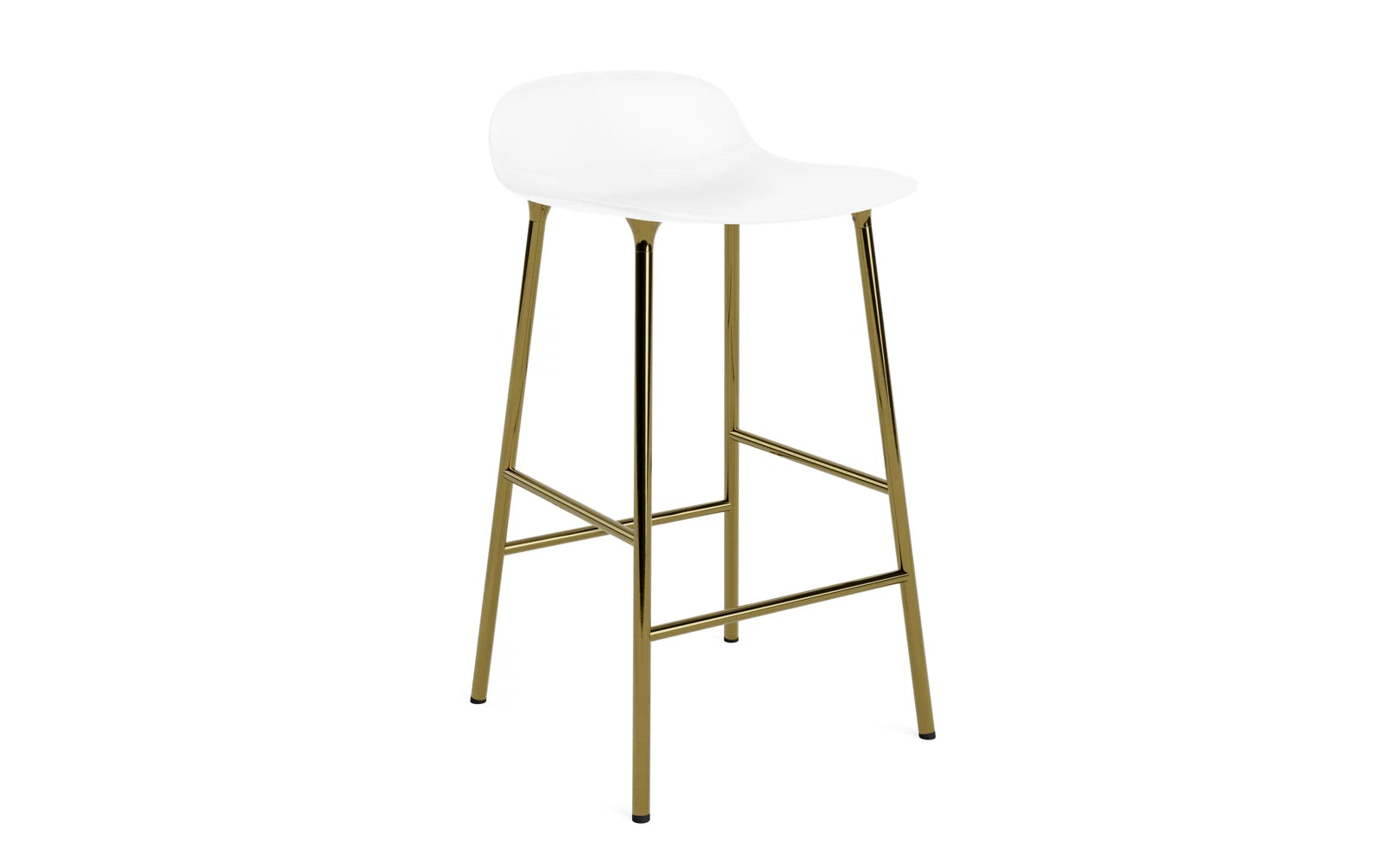 Moderner Form Barhocker von Normann Copenhagen, perfekt für zeitgemäße Wohnräume, vereint Ästhetik und Komfort in einem einzigartigen Design.