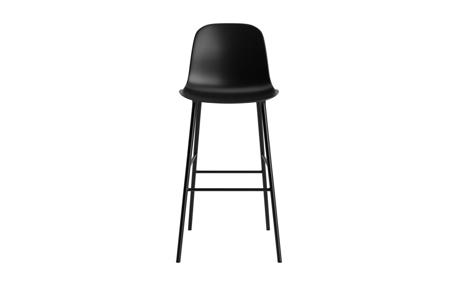 Der Form Barstuhl von Normann Copenhagen vereint modernes Design mit Komfort und Funktionalität – perfekt für trendbewusste Einrichtungen.