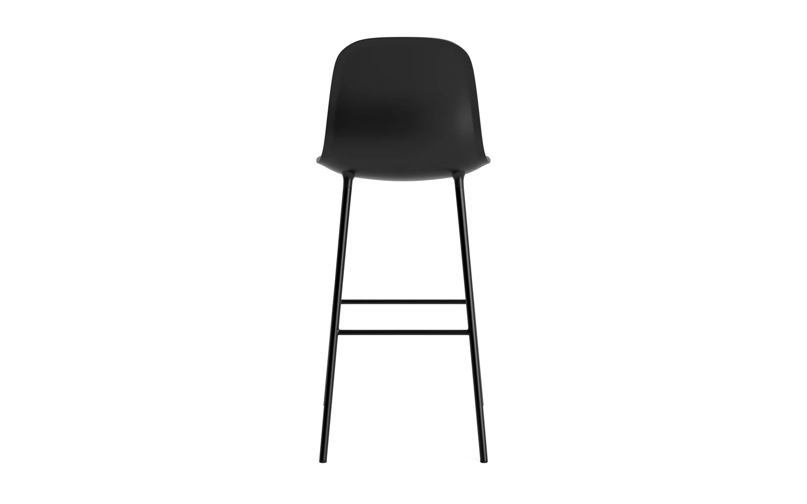 Der Form Barstuhl von Normann Copenhagen vereint modernes Design mit optimalem Sitzkomfort – perfekt für trendige Bars und stilvolle Küchen.