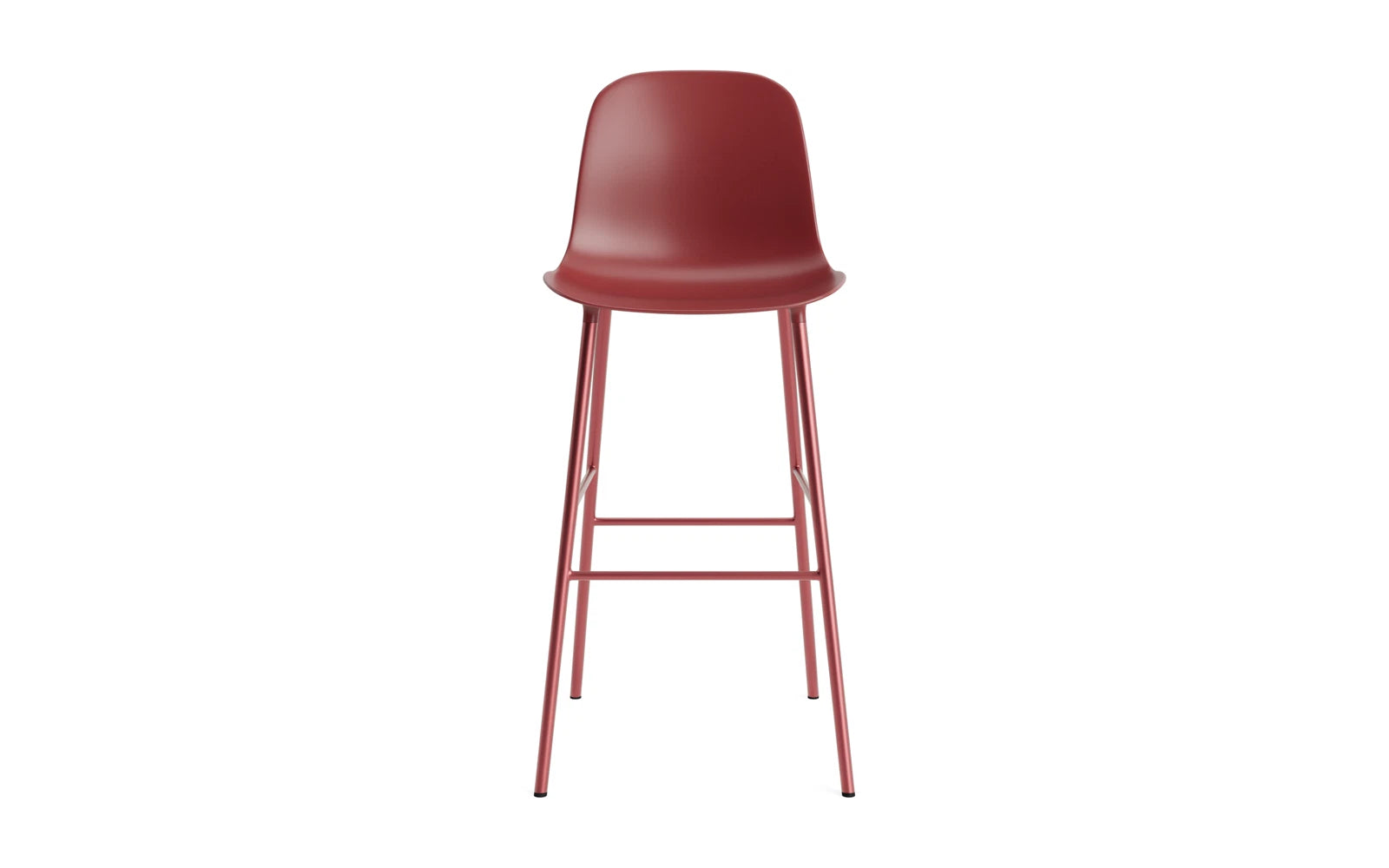 Moderner Barstuhl von Normann Copenhagen, der durch seine schlichte Eleganz und bequeme Sitzfläche besticht – perfekt für jede Bar oder Küche.