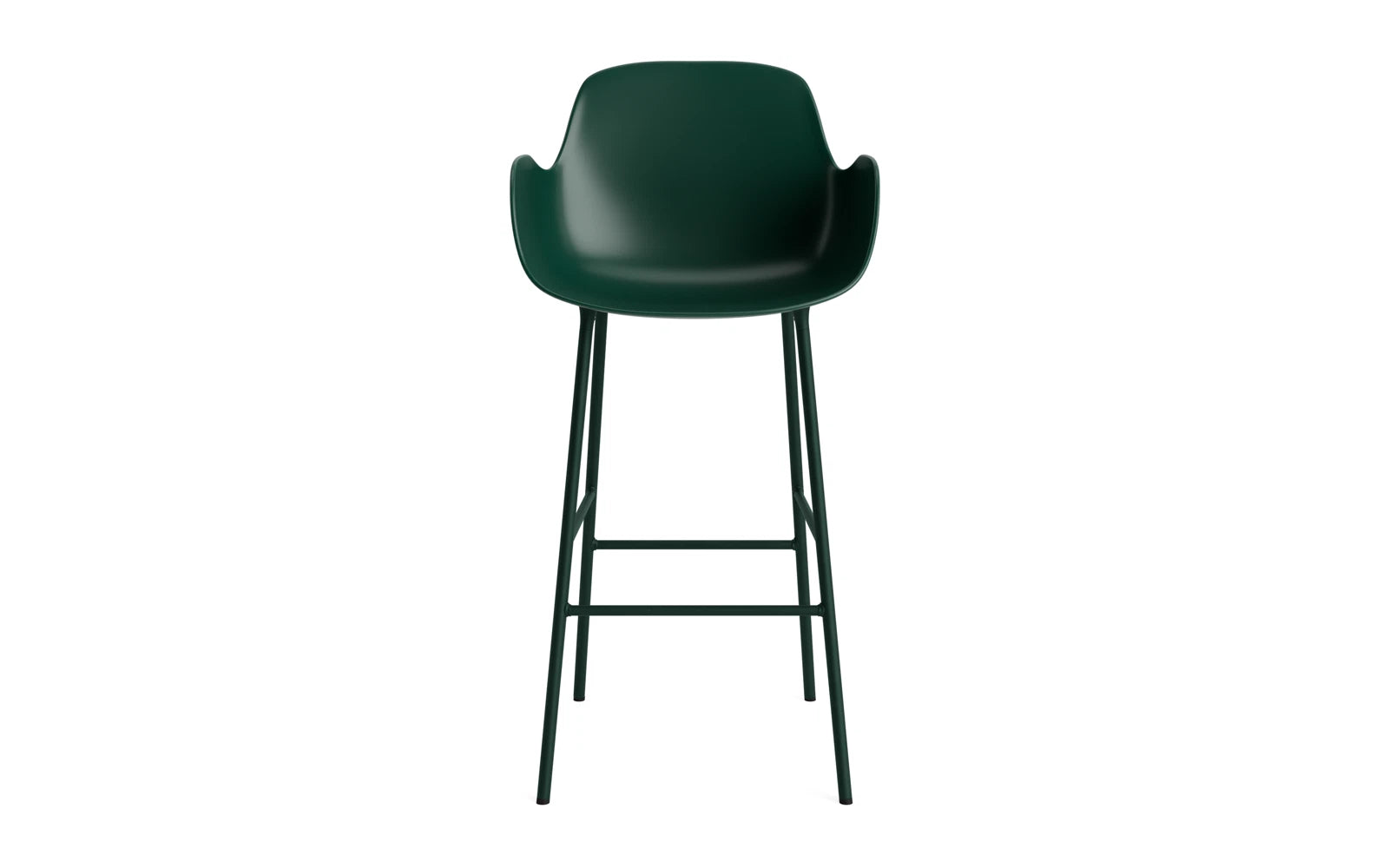 Moderner Form Barstuhl mit Armlehne von Normann Copenhagen, ideal für gemütliche Bars und trendige Wohnräume.