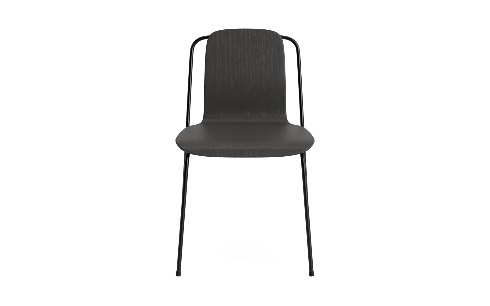 Der Studio Stuhl von Normann Copenhagen vereint elegantes Eichenfurnier mit einem stabilen Stahlrahmen. Perfekt für jeden Raum!