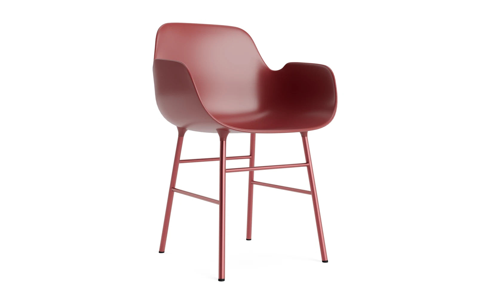 Eleganter Form Armlehnstuhl von Normann Copenhagen, ideal für moderne Interiors und komfortables Sitzen.