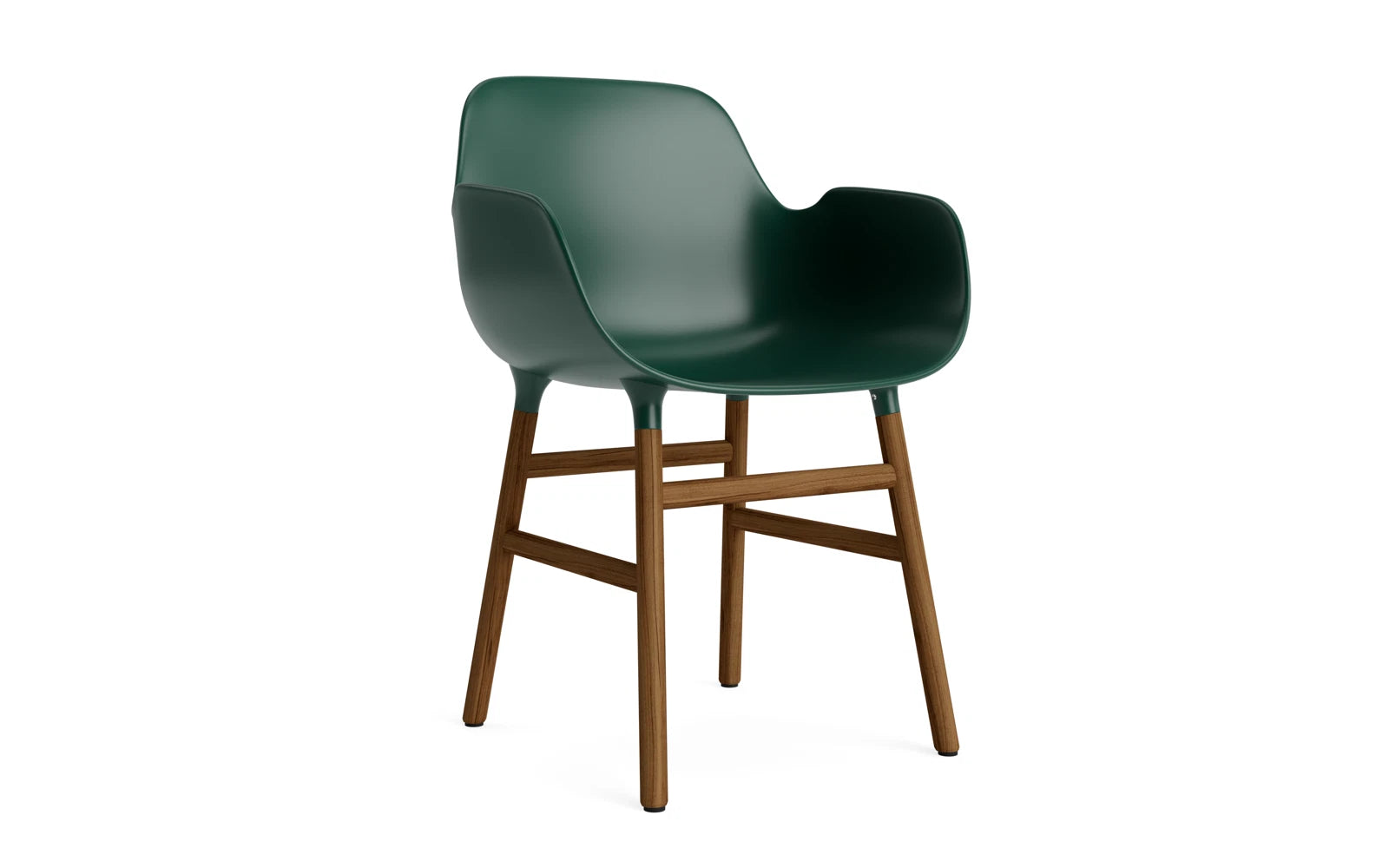 Moderner Form Armlehnstuhl von Normann Copenhagen, der durch seine stilvolle Ästhetik und bequeme Polsterung besticht.