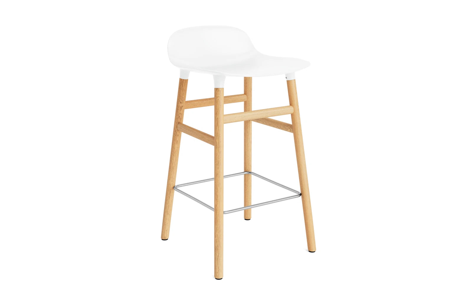 Eleganter Form Barhocker von Normann Copenhagen, ideal für moderne Innenräume, bietet Komfort und zeitgemäße Eleganz.