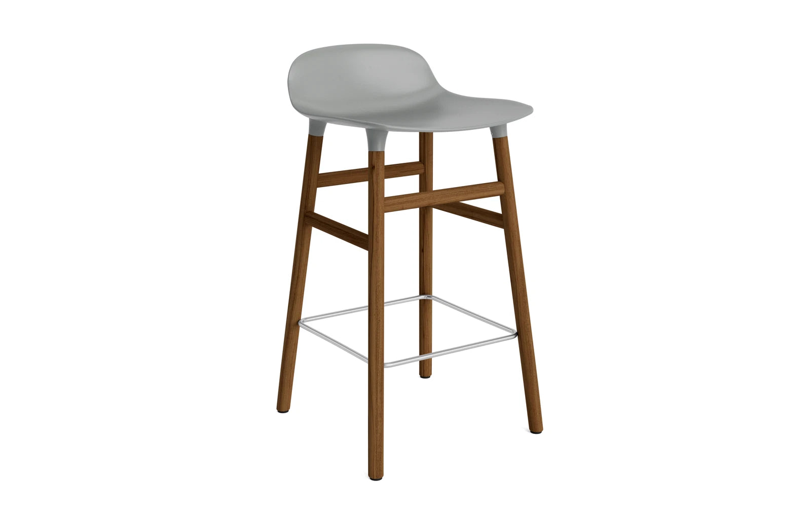 Eleganter Form Barhocker von Normann Copenhagen, ideal für stilvolle Bars und Küchen, bietet eine harmonische Verbindung von Funktionalität und Design.