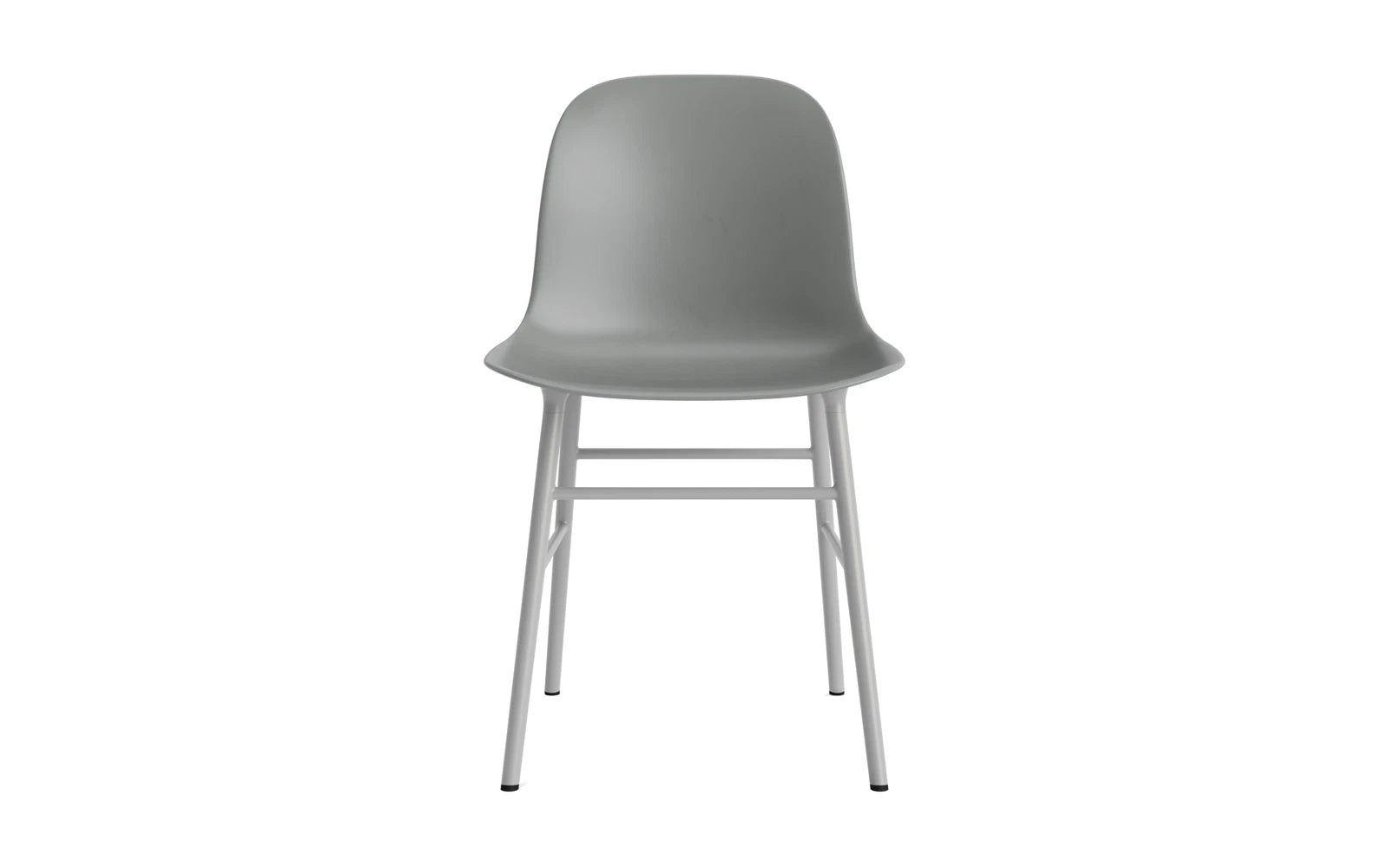 Form Stuhl von Normann Copenhagen: Eleganter Stuhl in Schwarz/Stahl, vereint modernes Design mit Komfort und Vielseitigkeit für jeden Raum.