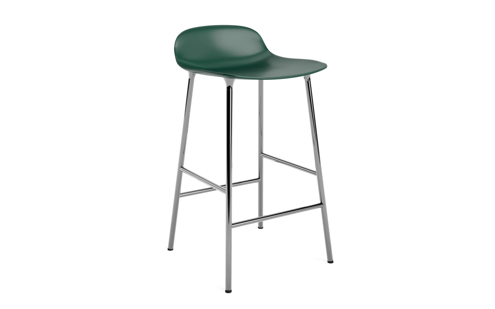 Moderner Form Barhocker von Normann Copenhagen, perfekt für Bars und Küchen, bietet eine harmonische Kombination aus Ästhetik und Bequemlichkeit.