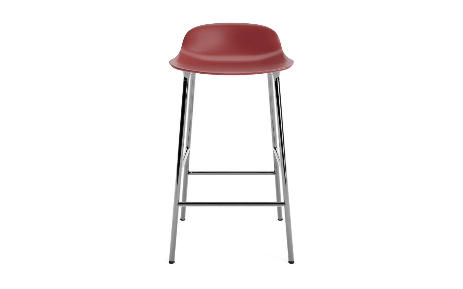 Moderner Form Barhocker von Normann Copenhagen, perfekt für trendige Bars und stilvolle Küchen, bietet eine harmonische Verbindung von Ästhetik und Bequemlichkeit.