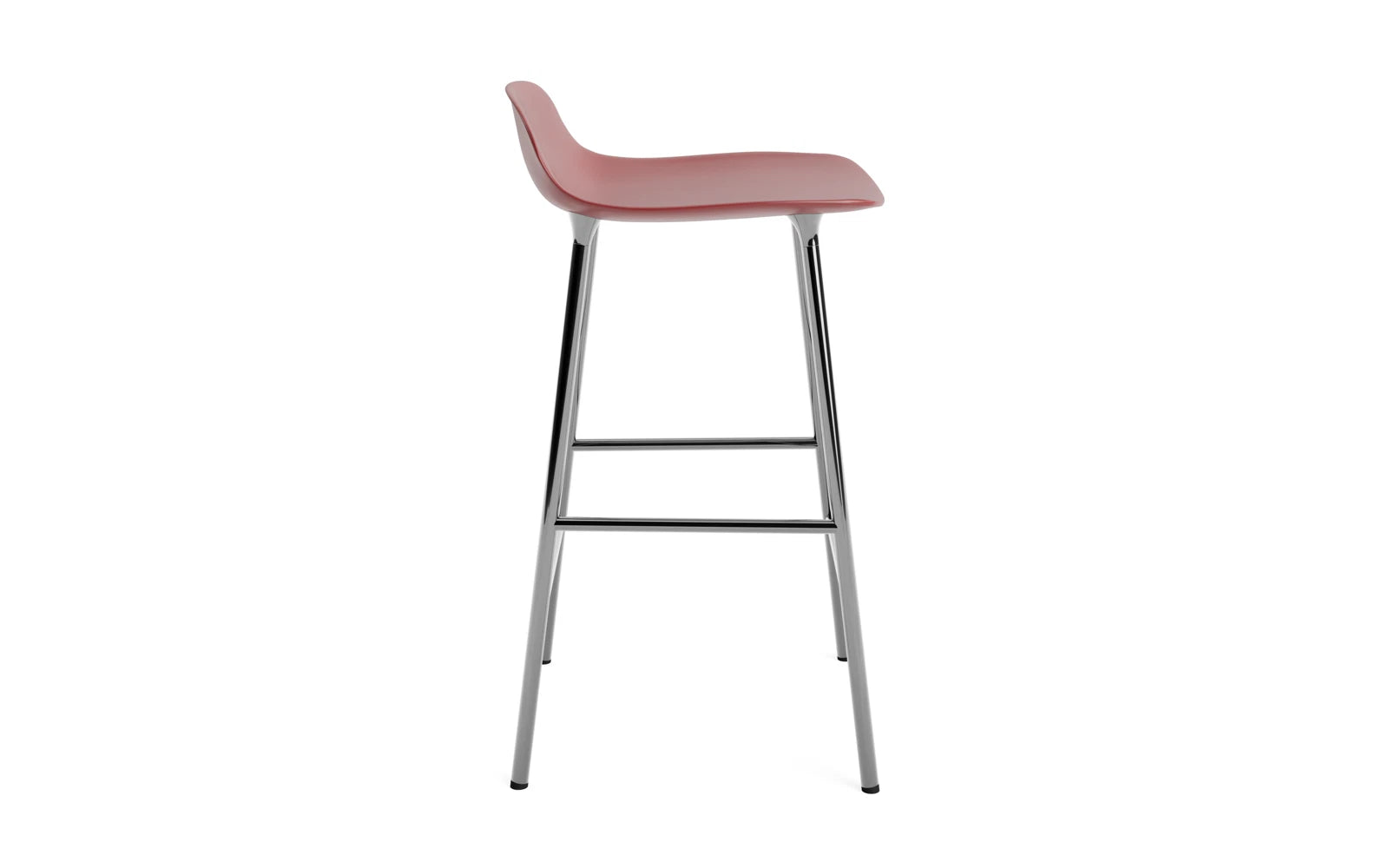 Eleganter Form Barhocker von Normann Copenhagen, perfekt für stilvolle Innenräume, bietet hohen Sitzkomfort und zeitgemäßes Design.
