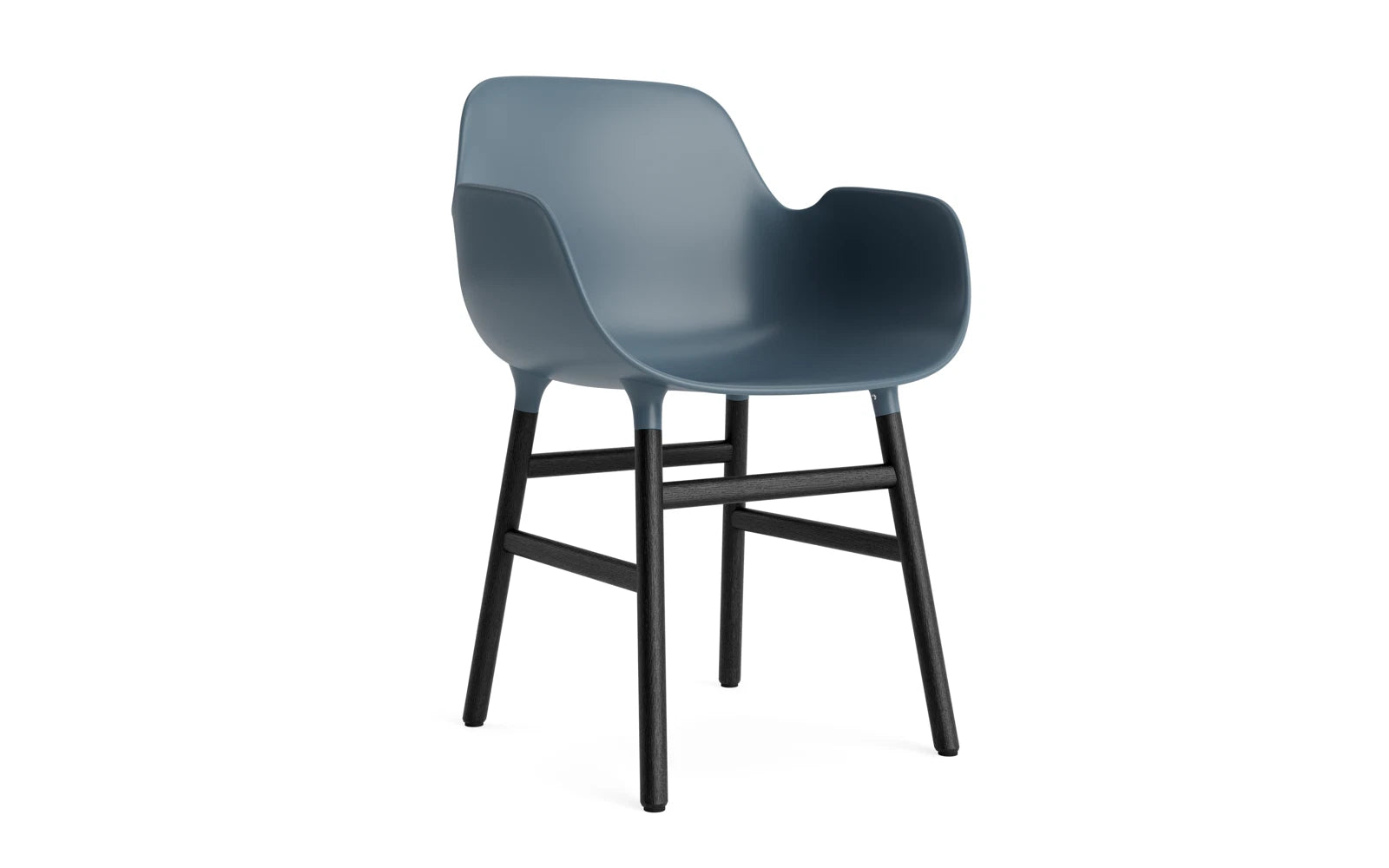 Eleganter Form Armlehnstuhl von Normann Copenhagen, der durch sein zeitgemäßes Design und die bequeme Sitzfläche besticht.