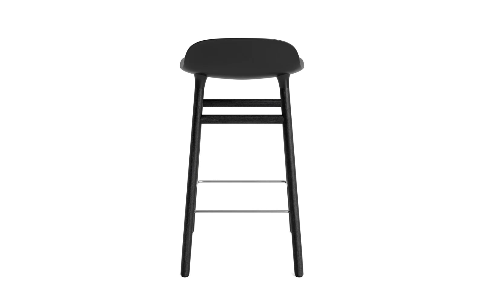 Stylischer Form Barhocker von Normann Copenhagen, ideal für moderne Bars, mit ansprechendem Design und komfortabler Polsterung.