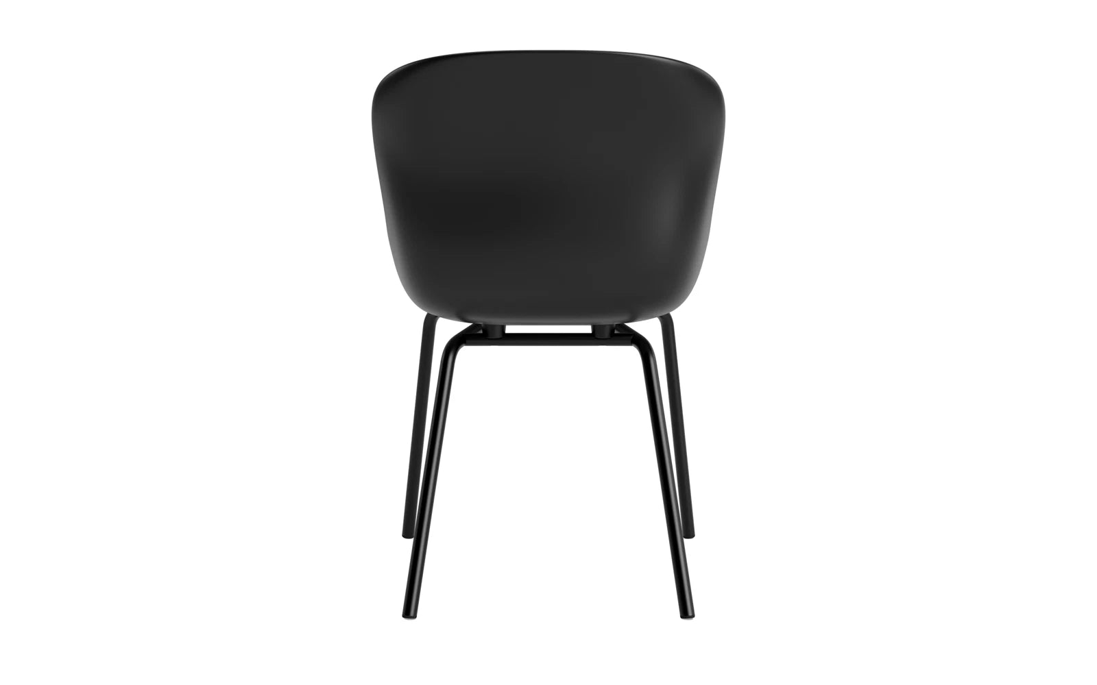 Eleganter Hyg Stuhl von Normann Copenhagen, mit geschwungener Silhouette und bequemer Polsterung, perfekt für stilvolle Innenräume.