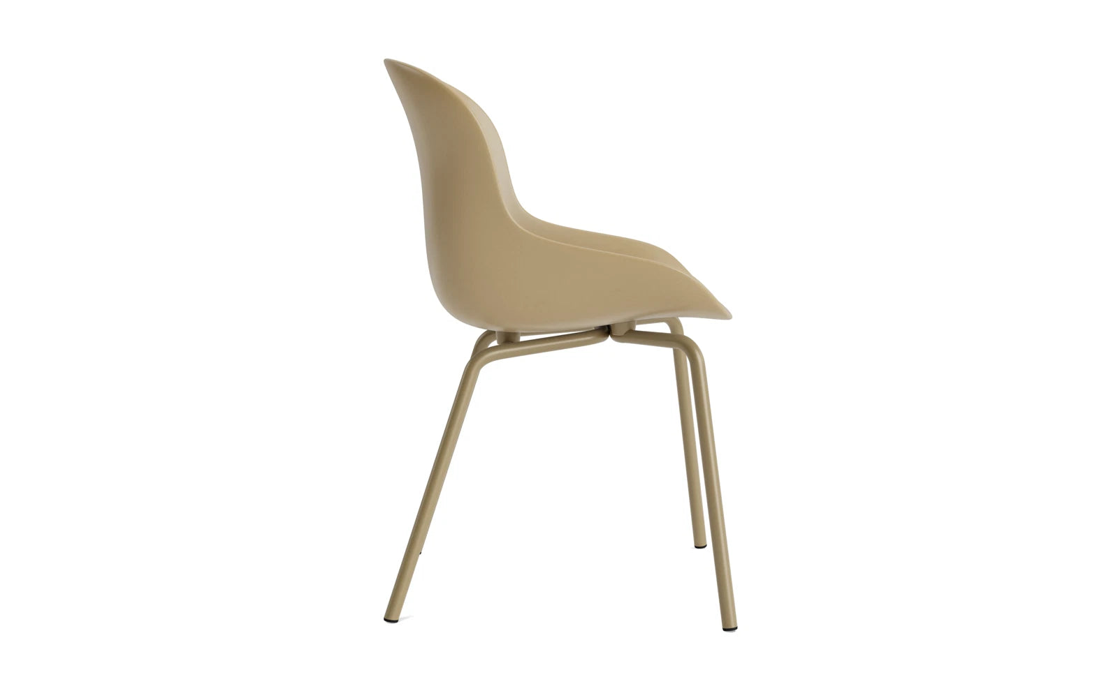 Eleganter Hyg Stuhl von Normann Copenhagen, charakterisiert durch seine organische Form und vielseitige Einsatzmöglichkeiten in modernen Interiors.