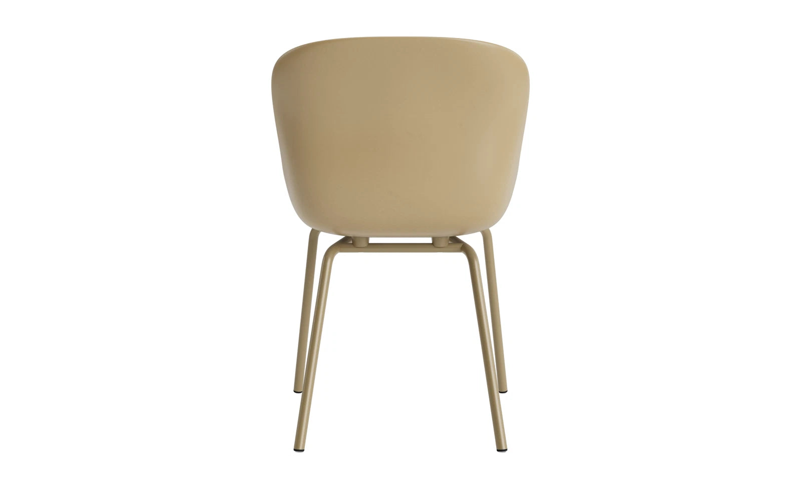 Moderner Hyg Stuhl von Normann Copenhagen, mit geschwungener Schale und stilvollem Design, ideal für zeitgemäße Wohnräume.
