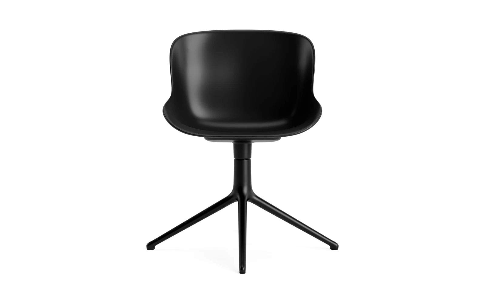 Moderner Hyg Drehstuhl von Normann Copenhagen, perfekt für kreative Arbeitsumgebungen, bietet eine harmonische Kombination aus Funktionalität und Ästhetik.