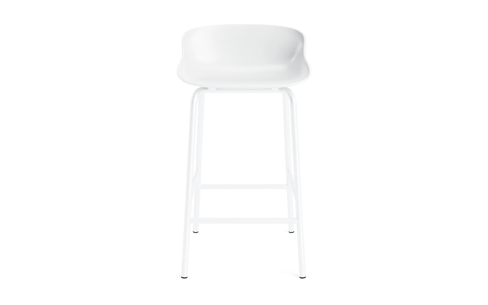 Eleganter Hyg Barhocker von Normann Copenhagen, 65 cm hoch, aus robustem Stahl, perfekt für trendige Bars und moderne Esszimmer.