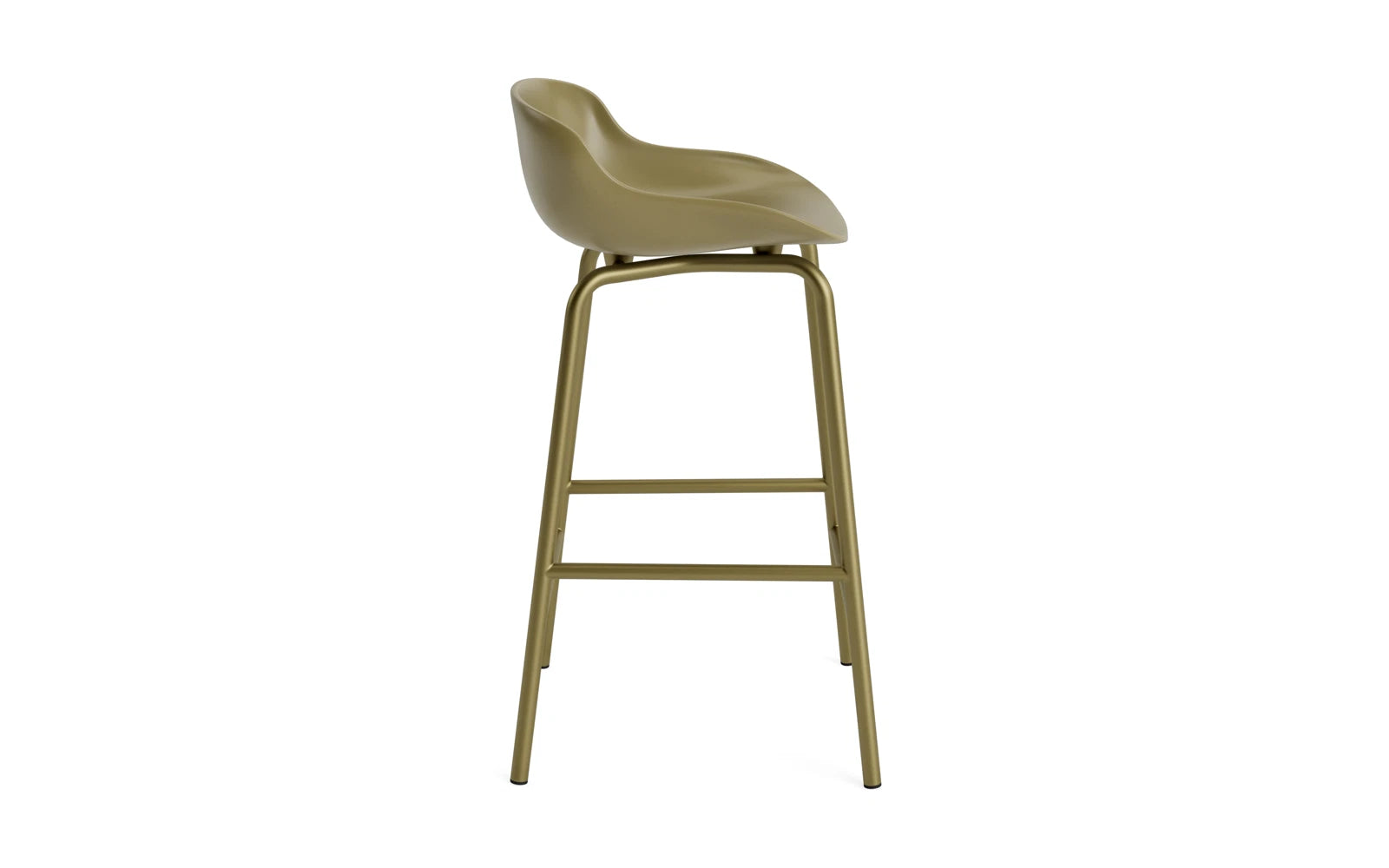 Der Hyg Barhocker von Normann Copenhagen besticht durch minimalistisches skandinavisches Design und bietet höchsten Sitzkomfort für moderne Interiors.