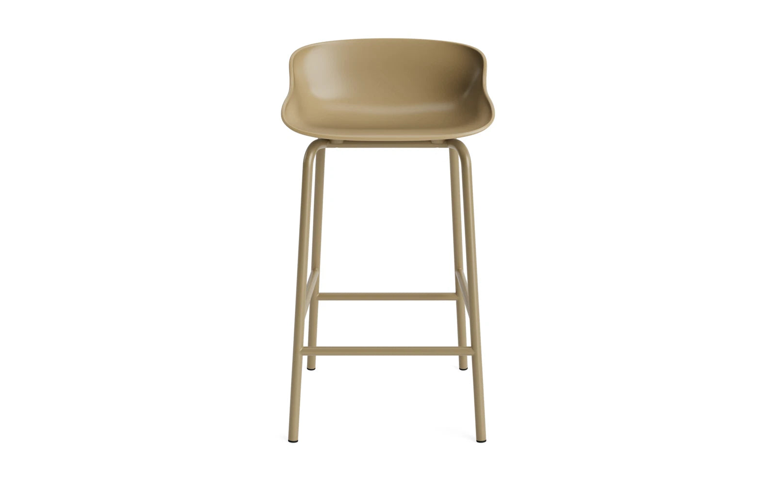 Moderner Hyg Barhocker von Normann Copenhagen in ansprechendem Grau, ideal für stilvolle Bars und zeitgemäße Wohnkonzepte.