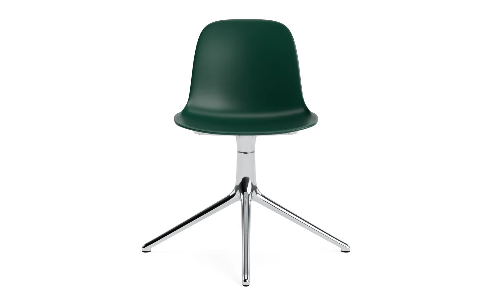 Der Form Drehstuhl von Normann Copenhagen vereint skandinavisches Design mit Funktionalität und bietet hohen Sitzkomfort in stilvollem Ambiente.