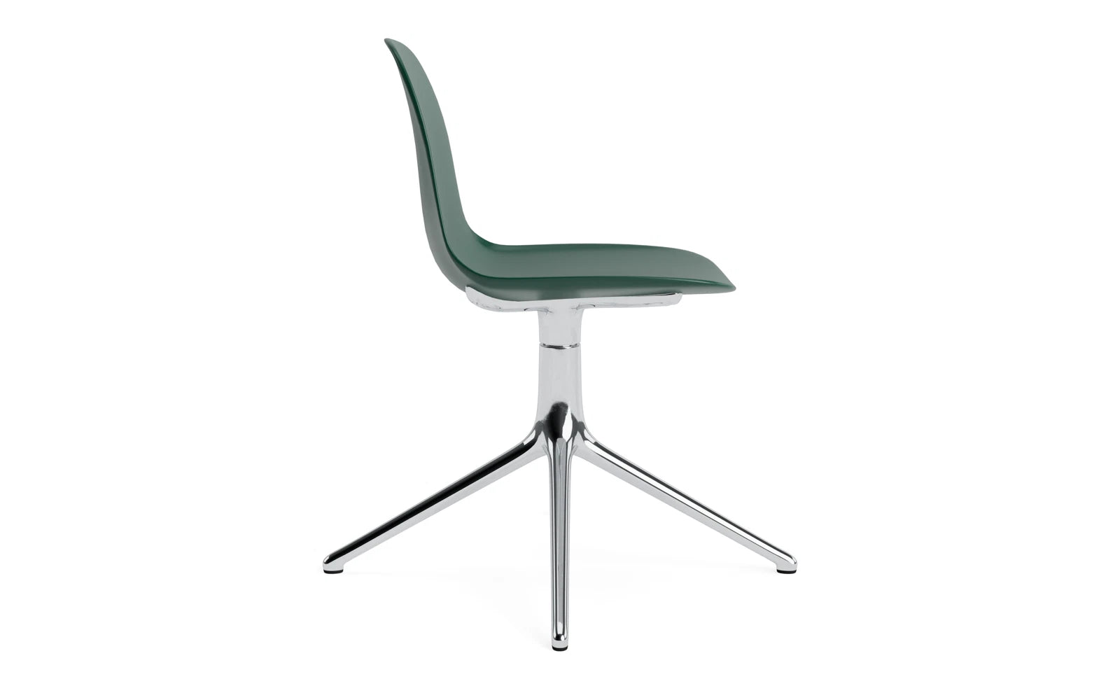 Eleganter Form Drehstuhl von Normann Copenhagen, ideal für modernes Interieur, kombiniert Komfort und zeitloses skandinavisches Design.