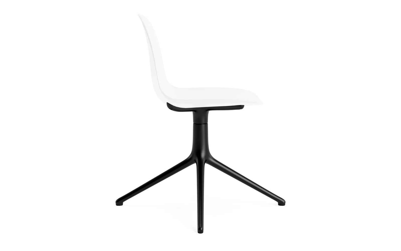 Moderner Form Drehstuhl von Normann Copenhagen, perfekt für kreative Arbeitsumgebungen, bietet eine harmonische Verbindung von Funktionalität und Ästhetik.