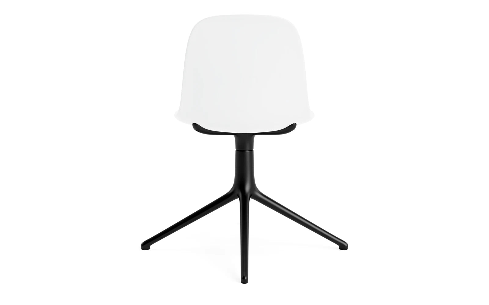 Eleganter Form Drehstuhl von Normann Copenhagen, ideal für stilvolle Büros, vereint Komfort und modernes Design in einem vielseitigen Möbelstück.