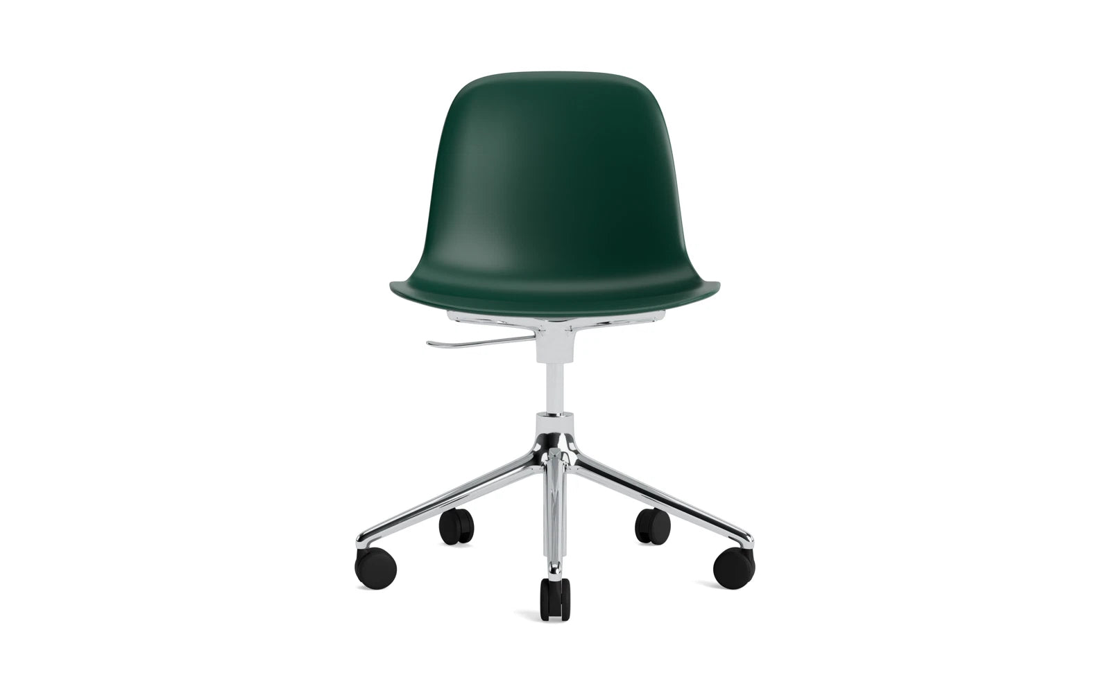 Erleben Sie den Form Bürostuhl von Normann Copenhagen – elegantes Design trifft auf höchsten Komfort für produktives Arbeiten.