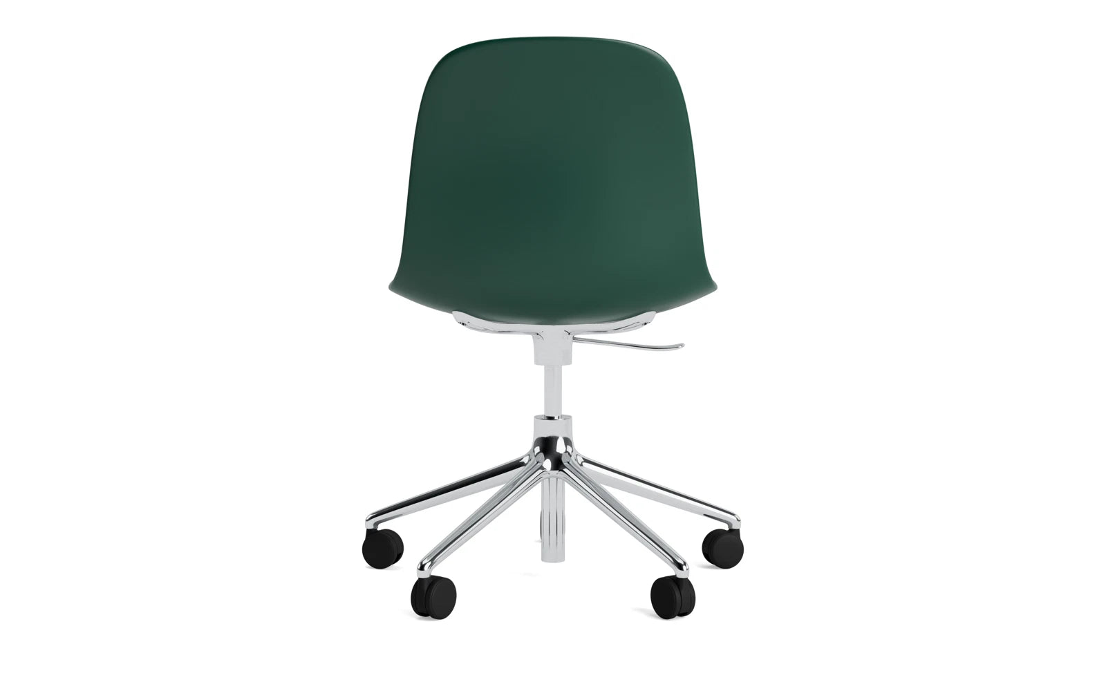 Erleben Sie den Form Bürostuhl von Normann Copenhagen – eine perfekte Kombination aus modernem Design und optimalem Sitzkomfort für produktives Arbeiten.