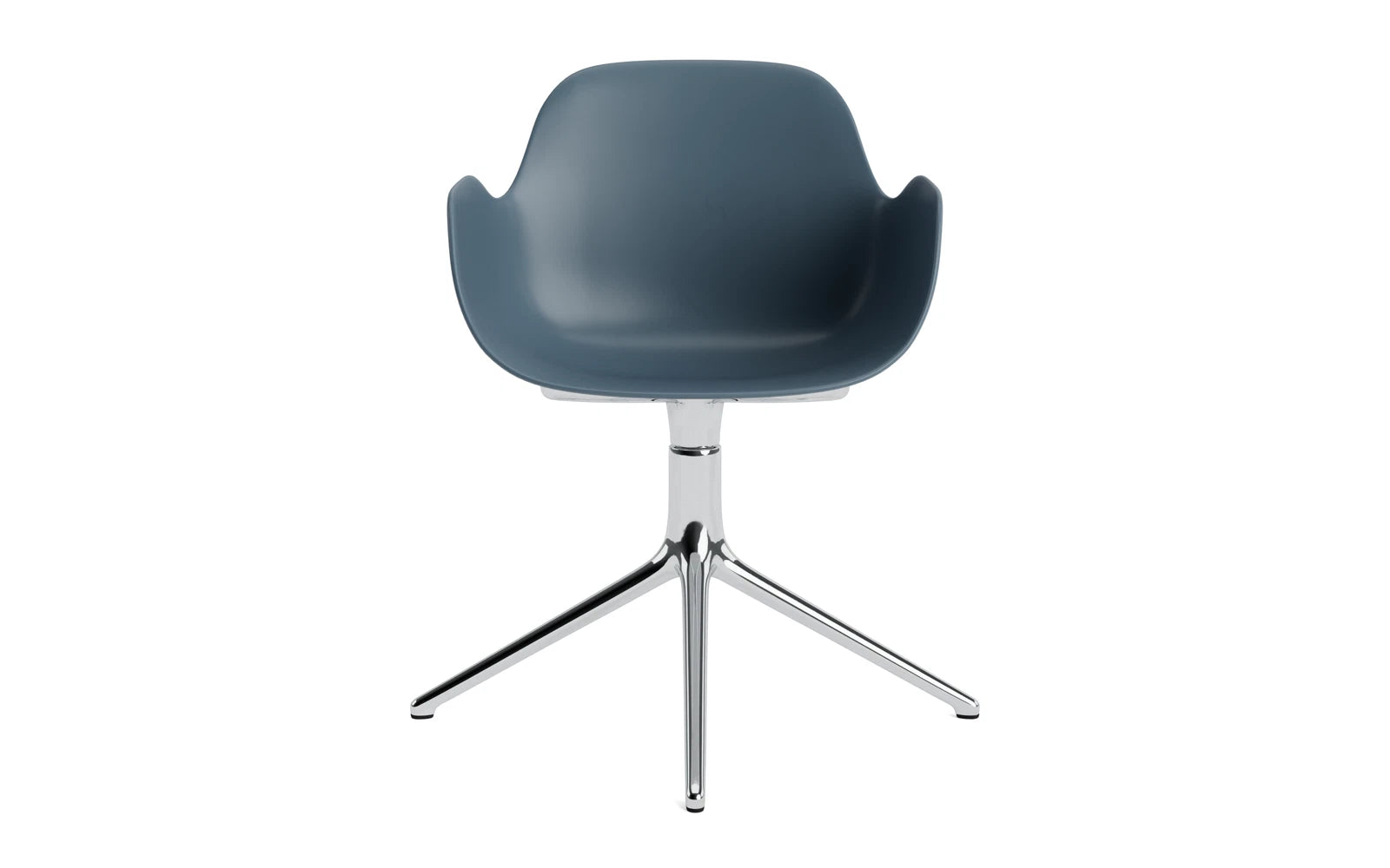 Moderner Form Drehstuhl mit Armlehnen von Normann Copenhagen, vereint stilvolles Design und hohen Sitzkomfort für vielseitige Einsatzmöglichkeiten.